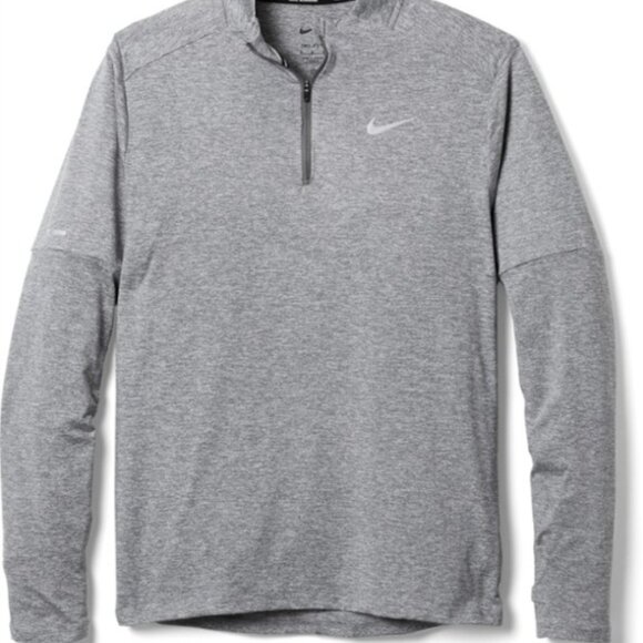 Nike Element Men's Half Zip Dri Fit Running Top 40 UPF Stretch NEW $70 Large - Picture 1 of 6
